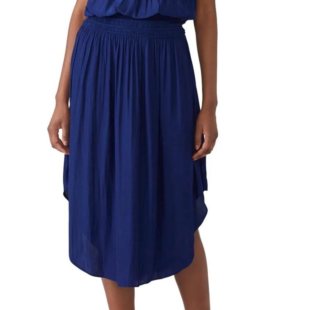 Ramy Brook Shiny Audrey Dress - Blue